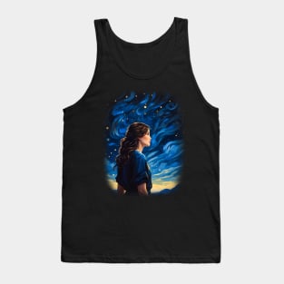 Starlight Seeker: Underneath the Milky Way! Tank Top